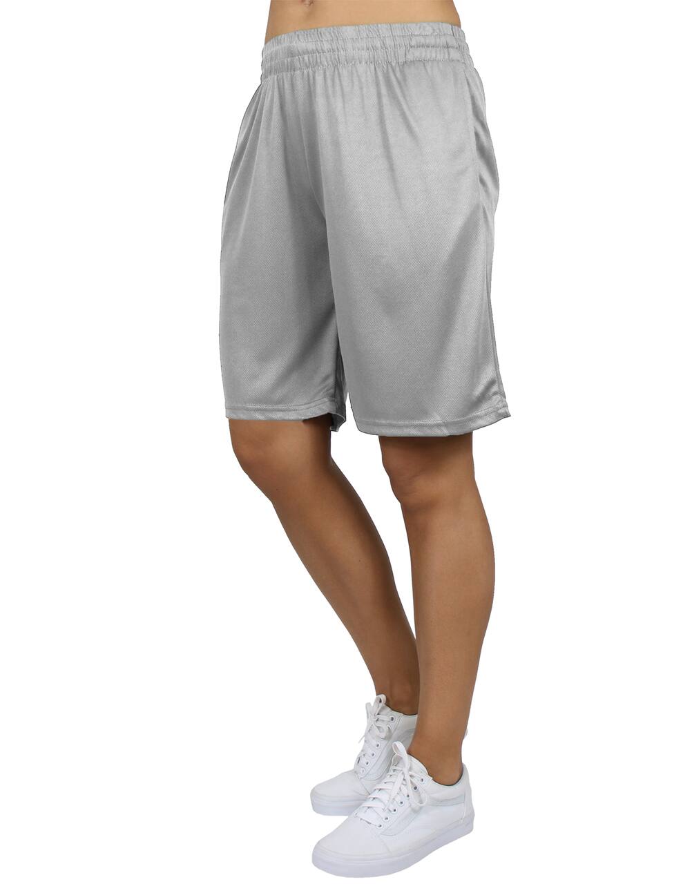 Galaxy by Harvic Moisture-Wicking Performance Women's Mesh Shorts